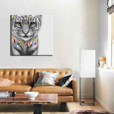 Painting by Numbers Art Tiger Baby